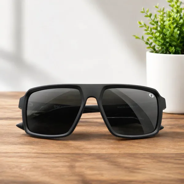 Original Oscar Handmade Branded Black Sunglasses For Men - Men's Sunglasses